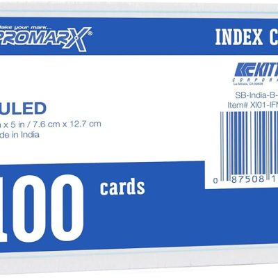 Promarx | Index cards