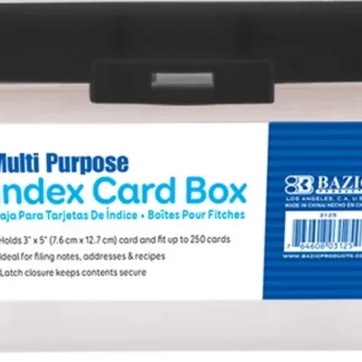 Bazic | Index card box