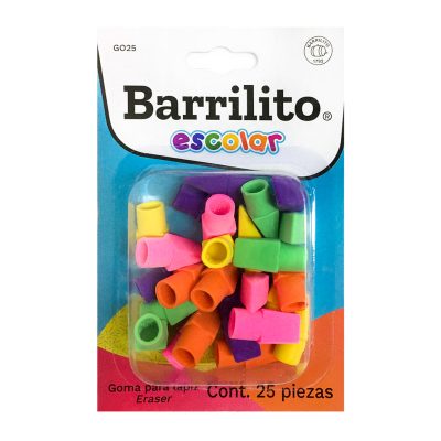 Barrilito escolar | Goma para lápiz