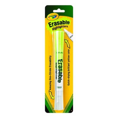 Crayola | Erasable highlighters