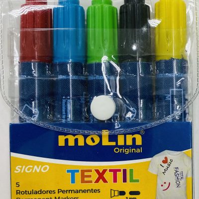 Molin | Rotuladores permanentes | Textil