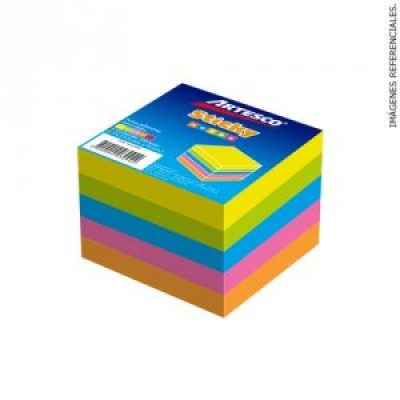 Artesco | Sticky notes | Color neón