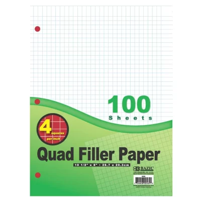 Bazic | Quad filler paper